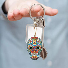 Load image into Gallery viewer, Diamond Painting Pendant Skull 5 Piece Set