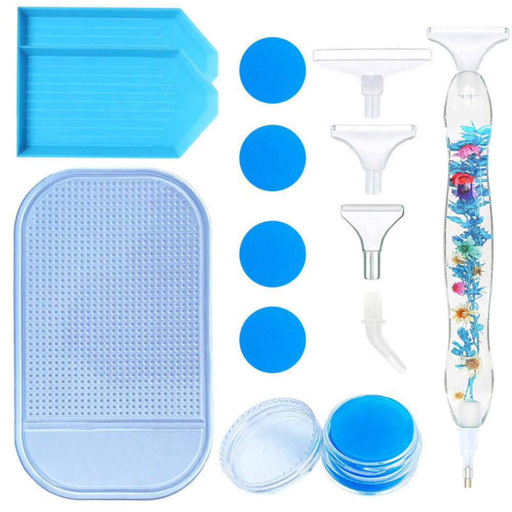 Diamond Painting Ergonomic Premium Pen Flowers 5 Variants