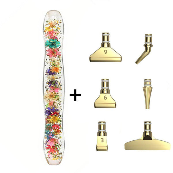 Diamond Painting Ergonomic Premium Pen Flower Bath 5 Variants