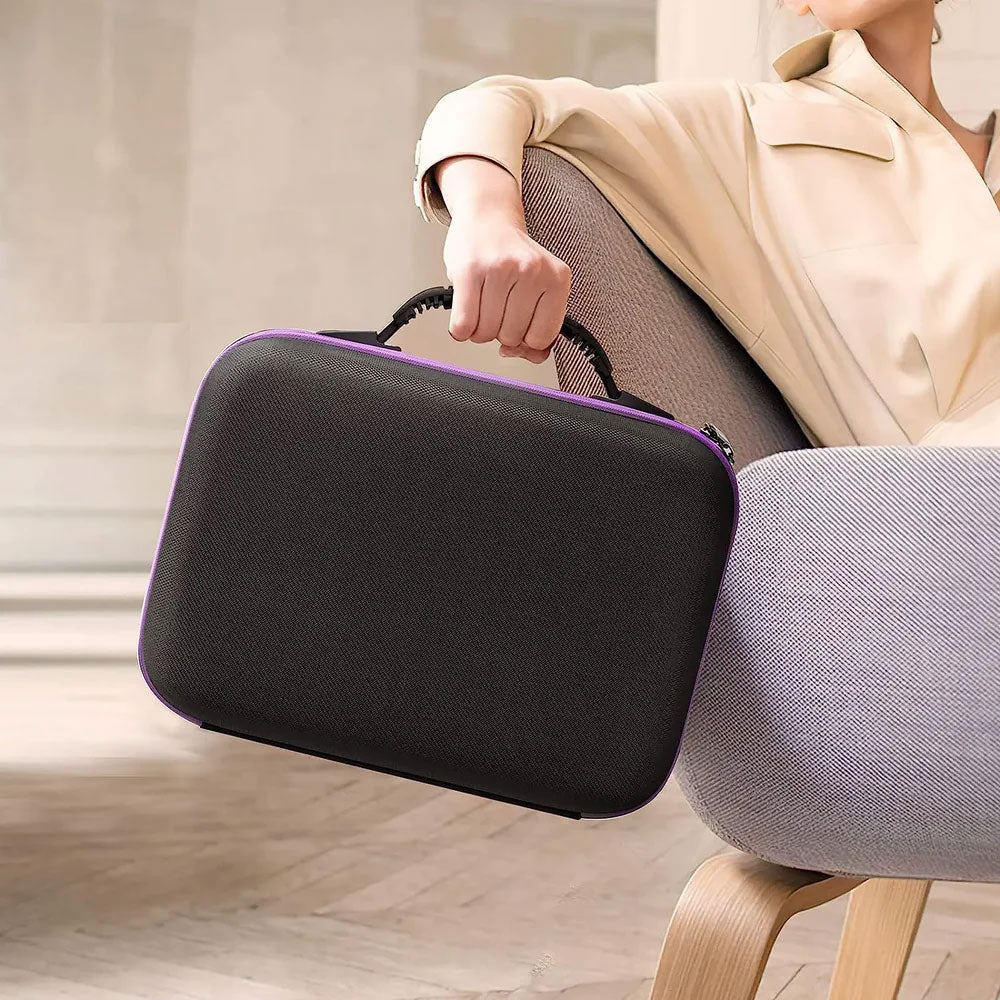 Diamond Painting Case Purple with 120 Jars + Accessories