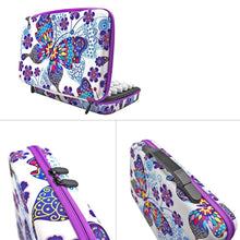 Load image into Gallery viewer, Diamond Painting Case Butterfly with 70 Compartments + Accessories