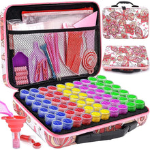 Load image into Gallery viewer, Diamond Painting Case Butterflies with 60 Compartments + Accessories