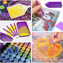 Load image into Gallery viewer, Diamond Painting Case Butterflies with 70 Compartments + Accessories