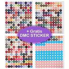 Load image into Gallery viewer, Diamond Painting Case Pink with 120 Jars + Accessories