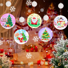 Load image into Gallery viewer, Diamond Painting LED Hanging Lamp Christmas