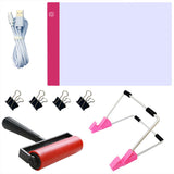 Diamond Painting LED Pad Pink + Accessories A4