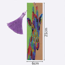 Load image into Gallery viewer, Diamond Painting Bookmark Giraffe