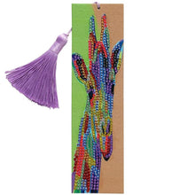 Load image into Gallery viewer, Diamond Painting Bookmark Giraffe