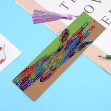 Load image into Gallery viewer, Diamond Painting Bookmark Giraffe
