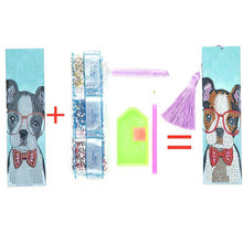 Load image into Gallery viewer, Diamond Painting Bookmark Dog