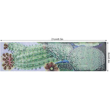Load image into Gallery viewer, Diamond Painting Bookmark Cactus
