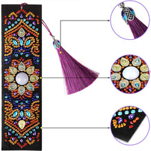 Load image into Gallery viewer, Diamond Painting Bookmark with Mandala Flowers