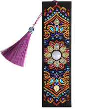 Load image into Gallery viewer, Diamond Painting Bookmark with Mandala Flowers