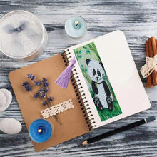 Load image into Gallery viewer, Diamond Painting Bookmark Panda