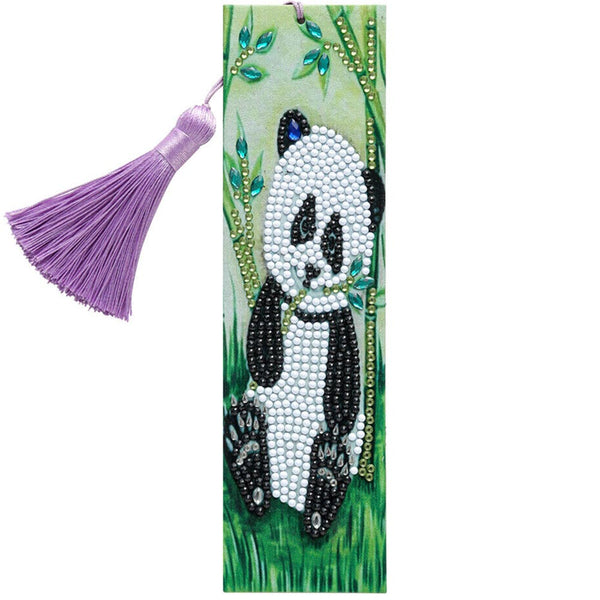 Diamond Painting Bookmark Panda