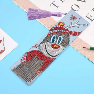 Diamond Painting Bookmark Reindeer