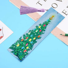 Load image into Gallery viewer, Diamond Painting Bookmark Christmas Tree