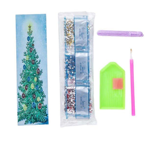 Diamond Painting Bookmark Christmas Tree