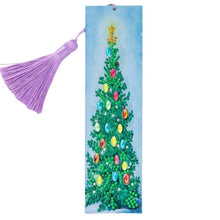 Load image into Gallery viewer, Diamond Painting Bookmark Christmas Tree