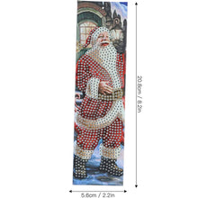 Load image into Gallery viewer, Diamond Painting Bookmark with Santa Claus