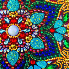 Load image into Gallery viewer, Diamond Painting Notebook with Flower