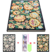 Load image into Gallery viewer, Diamond Painting Notebook - Flowers