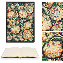 Load image into Gallery viewer, Diamond Painting Notebook - Flowers