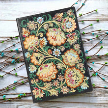 Load image into Gallery viewer, Diamond Painting Notebook - Flowers