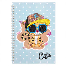 Load image into Gallery viewer, Diamond Painting Notebook Cute Cat