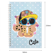 Load image into Gallery viewer, Diamond Painting Notebook Cute Cat