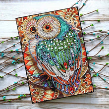 Load image into Gallery viewer, Diamond Painting Notebook - Owl