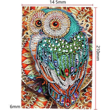 Load image into Gallery viewer, Diamond Painting Notebook - Owl