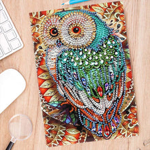 Load image into Gallery viewer, Diamond Painting Notebook - Owl