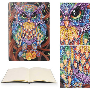 Diamond Art Painting Notebook Owl