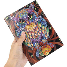 Load image into Gallery viewer, Diamond Art Painting Notebook Owl