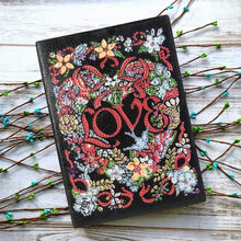 Load image into Gallery viewer, Diamond Painting Notebook Love