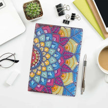 Load image into Gallery viewer, Diamond Painting Notebook Mandala Flower