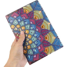 Load image into Gallery viewer, Diamond Painting Notebook Mandala Flower