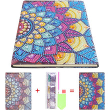 Load image into Gallery viewer, Diamond Painting Notebook Mandala Flower