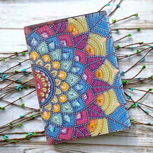 Load image into Gallery viewer, Diamond Painting Notebook Mandala Flower