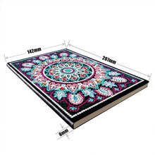 Load image into Gallery viewer, Diamond Painting Notebook - Mandala