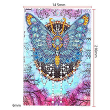 Load image into Gallery viewer, Diamond Painting Notebook Butterfly