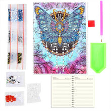 Load image into Gallery viewer, Diamond Painting Notebook Butterfly
