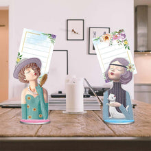 Load image into Gallery viewer, Diamond Painting Note Holder Women 2 Piece Set