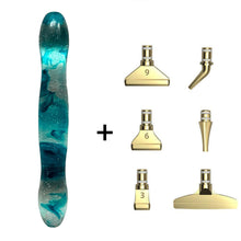 Load image into Gallery viewer, Diamond Painting Premium Ergonomic Pen Waves Turquoise 5 Variants