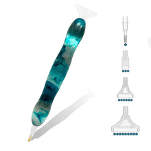 Load image into Gallery viewer, Diamond Painting Premium Ergonomic Pen Waves Turquoise 5 Variants