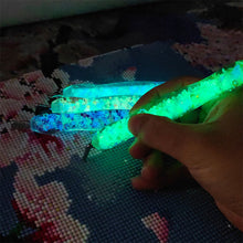 Load image into Gallery viewer, Diamond Painting Premium Light Pen Purple 5 Variants