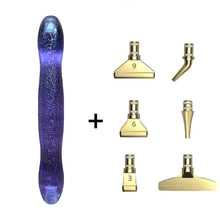 Load image into Gallery viewer, Diamond Painting Premium Pen Ergonomic Purple Glitter 5 Variations