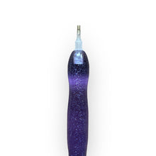 Load image into Gallery viewer, Diamond Painting Premium Pen Ergonomic Purple Glitter 5 Variations