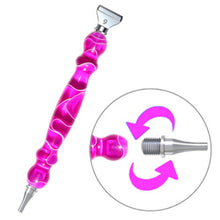 Load image into Gallery viewer, Diamond Painting Pen Waves Purple with Steel Tips